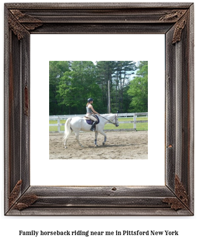 family horseback riding near me in Pittsford, New York